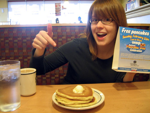 pancakes clip art. Or just have free pancakes!