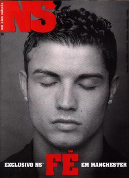 Cristiano Ronaldo, The Exclusive Artist on NS Magazine