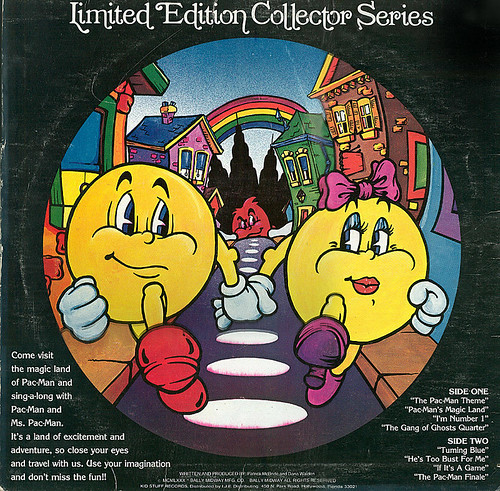The Pac-Man Album 'limited edition'- Pic Disc 1980 - 1982(?!) :: Sleeve ii