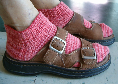 Cascade Fixation Ankle Socks in Shoes!