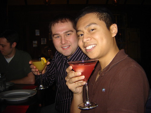 New Year's /></a><br /><em>Trevor and Ly with their drinks</em></p>
<p><a href=