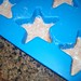 Molasses Cookies - baking in star molds