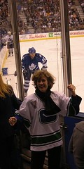 Canuk Fan amidst Leafs