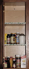 Auxiliary spice cupboard