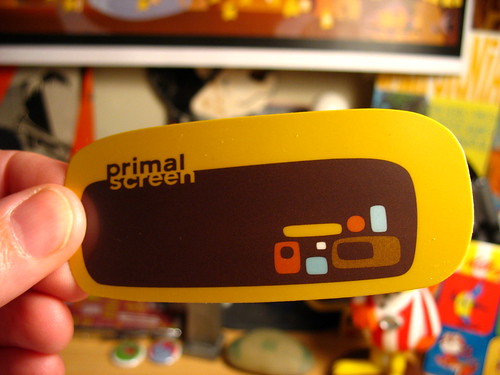 Primal Screen business card