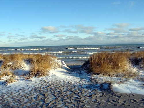 Winter Beach entrance