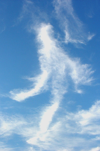 Dancing cloud guy by johnstodder.