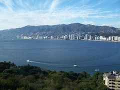 Acapulco Bay from Senor Frog's