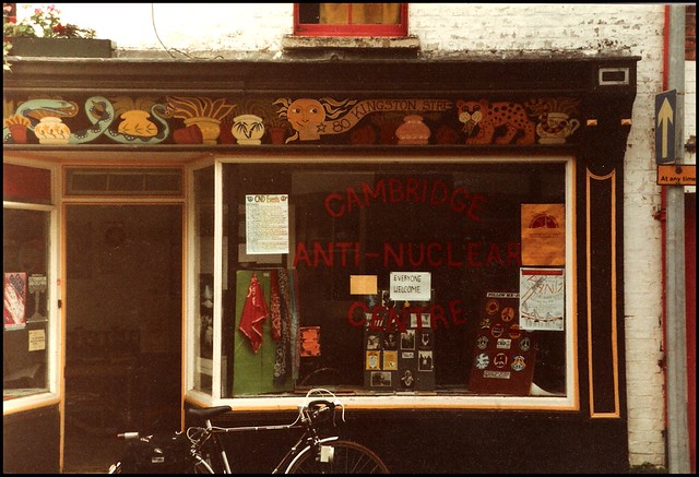 Cambridge 1982: anti-nuclear centre