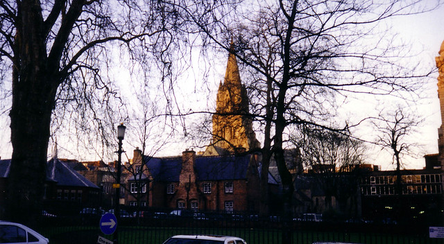 A view of the Cathedral Church of the Diocese of Nottingham.