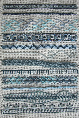 Peronal Library of Stitches - sampler 1