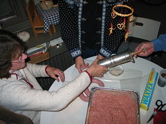 Swedish sausage making