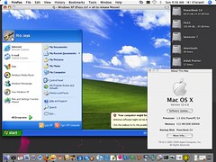 Windows XP on OSX/PowerBook