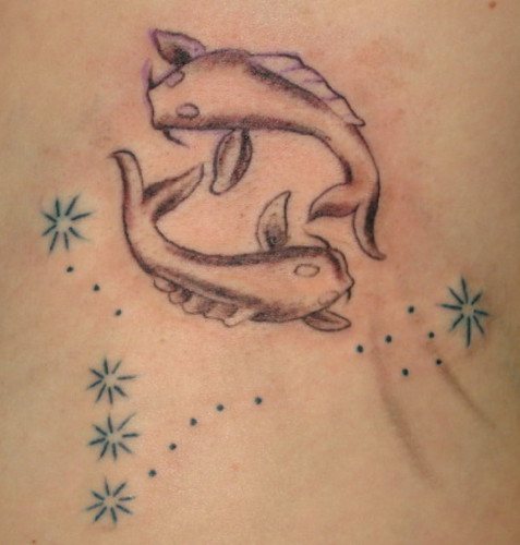 Simple Pisces Designs Tattoo Pisces Designs Tattoo originally uploaded by