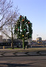 Christmas Traffic Light Sculpture