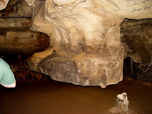 Sequoyah Caverns - Elephant's Foot Formation