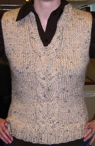 Erin B's knited vest