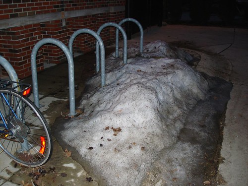 Bike Rack - Snowed In