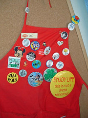 Who Song and Larry apron