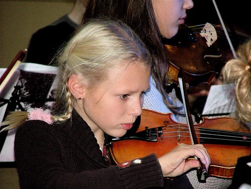 Concentration on the music