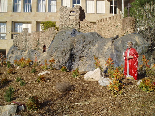 Castillo de Clavijo en el Belén de Logroño