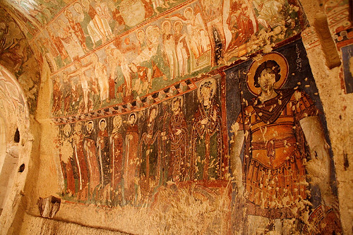 fresco painting of tokali kilesi