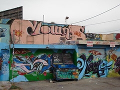 Clowns Necro CBS TITS LosAngeles Graffiti Art Hollywood Melrose