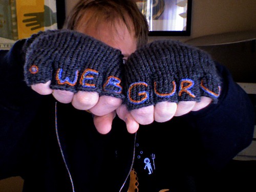 Web Guru Gloves by Brian Warren.