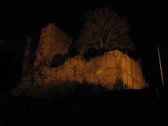 Schauenburg at night