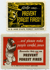 Smokey the Bear Stamps