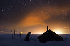 Tenting at Finse II by Espen Lodden