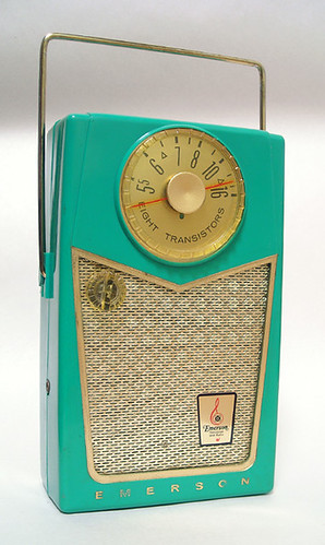 Emerson Pioneer 8 Transistor Radio, 1958
