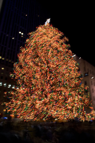 The Dance of the Rockefeller Christmas Tree Lights