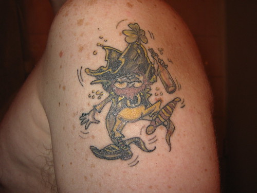 Related tattoo ideas: Leprechaun duendes tattoo. More on tattoo gallery: