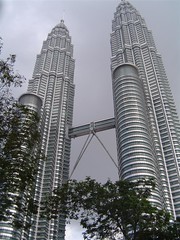 Petronas towers from below