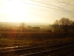 Misty Train Landscape - by 0olong