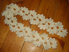 Heegeldatud sall / Crocheted scarf