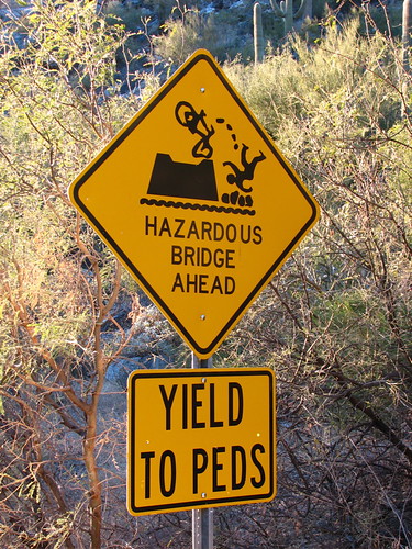 Hazardous Bridge Ahead