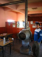 Heat blower in Erbaa, Turkey