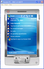 Pocket PC emulator