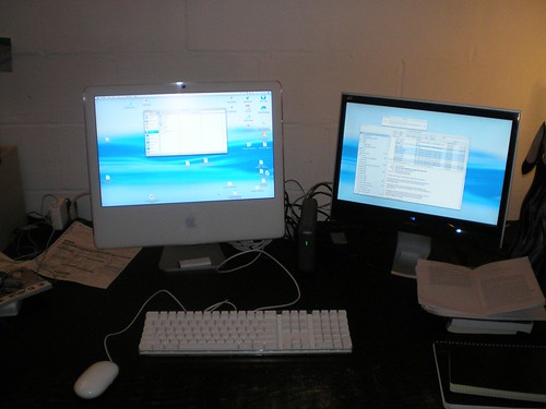 Dual Monitor Home Computer