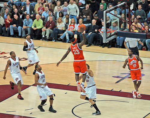 lebron james wallpaper dunk. LeBron James - Cleveland