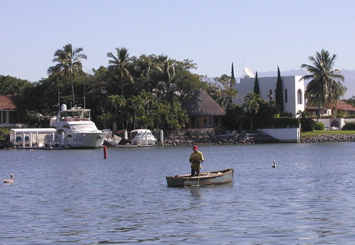 Fisherman in Paradise Harbor