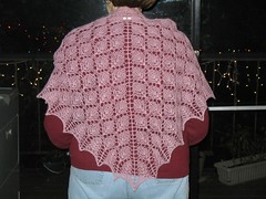 Mom and the Forest Canopy Shoulder Shawl