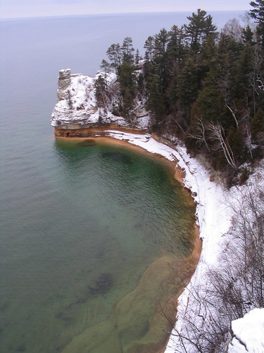 Pictured Rocks in the Winter