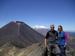 On Tongariro summit