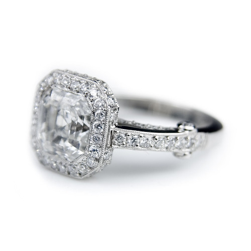 Emerald Diamond Engagement Rings