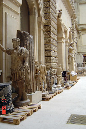 cour du sphinx, Louvre