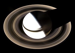 Saturn Full Ring View from Cassini 1-19-07