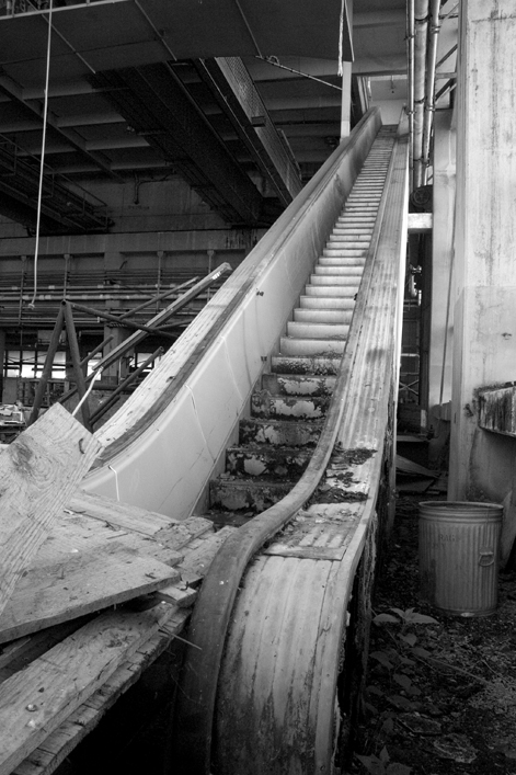 Once the World's Tallest Industrial Escalator